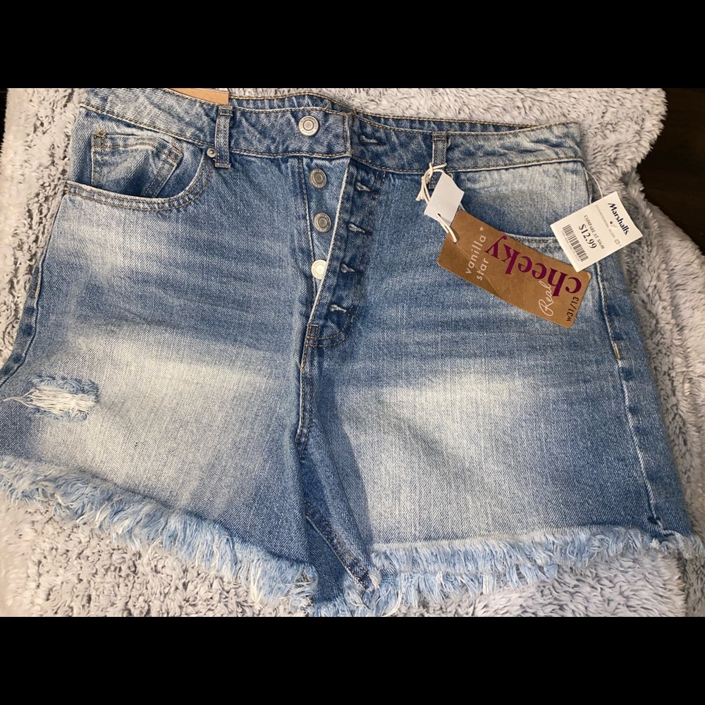 Size 13 high waisted shorts